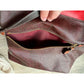 ETRO Milano Limited Edition Red Leather and Coated Paisley Canvas Bag - A+ Stuff