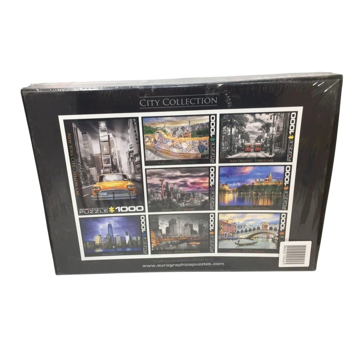 ''Eurographics Puzzles'' City Collection 1000 Piece Puzzle - New - A+ Stuff - Games - A+ Stuff