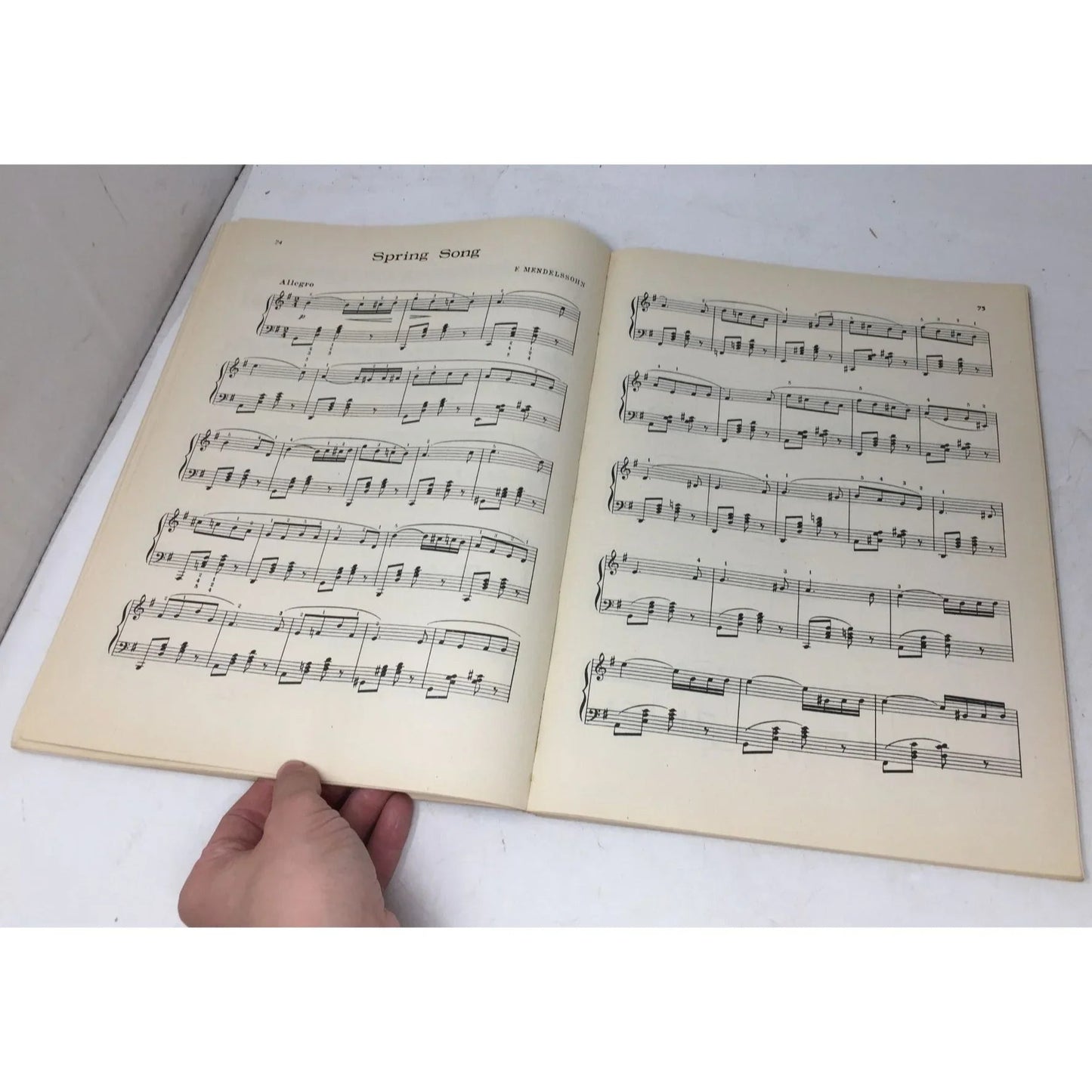 Everybody's Favorite Elementary Piano Pieces Vintage Sheet Music book - A+ Stuff - sheet music - A+ Stuff