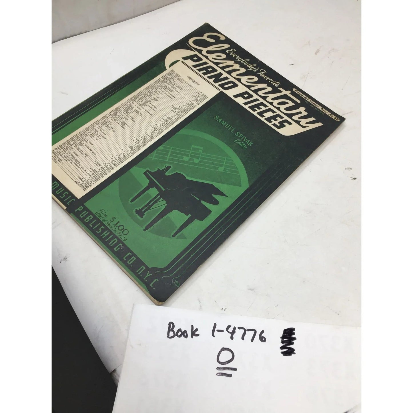 Everybody's Favorite Elementary Piano Pieces Vintage Sheet Music book - A+ Stuff - sheet music - A+ Stuff