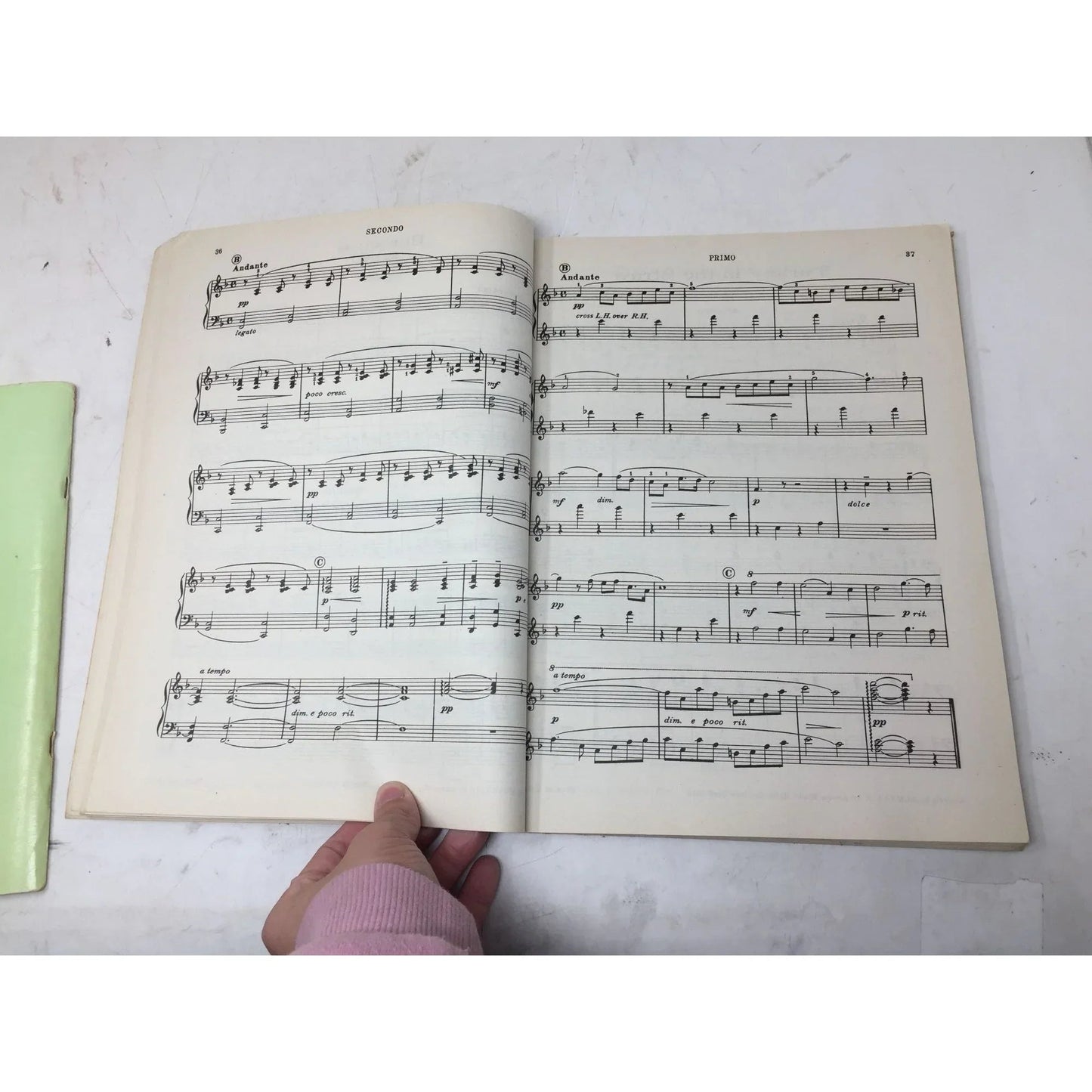 ''Everybody's Favorite Piano Duets'' Vintage Sheet Music Book - Amsco music publishing company - SHEET MUSIC - A+ Stuff