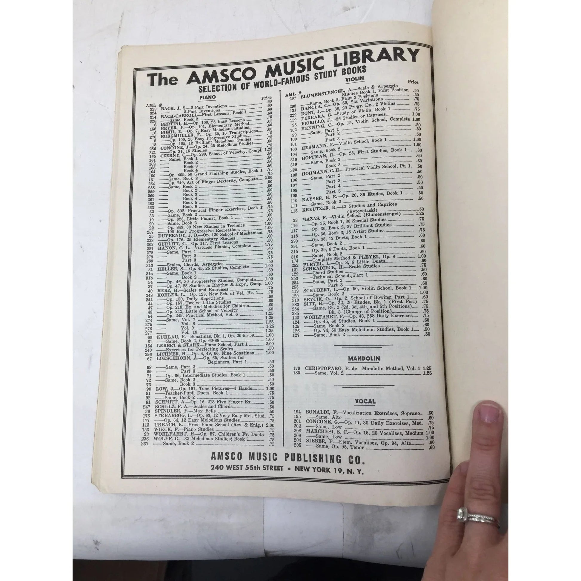 ''Everybody's Favorite Piano Duets'' Vintage Sheet Music Book - Amsco music publishing company - SHEET MUSIC - A+ Stuff