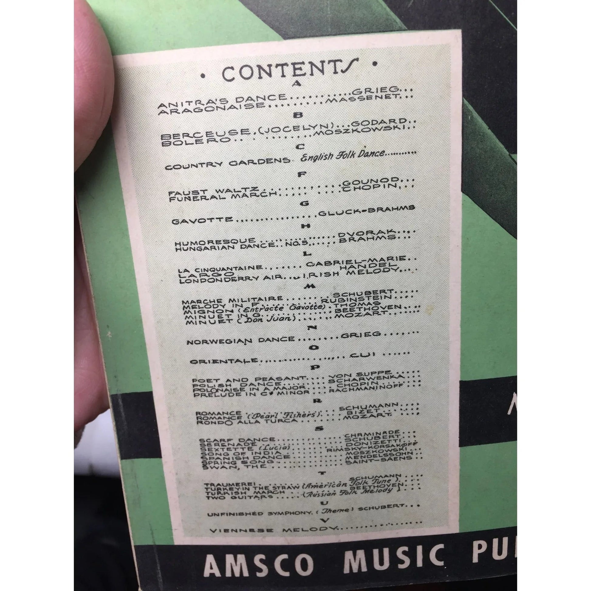 ''Everybody's Favorite Piano Duets'' Vintage Sheet Music Book - Amsco music publishing company - SHEET MUSIC - A+ Stuff