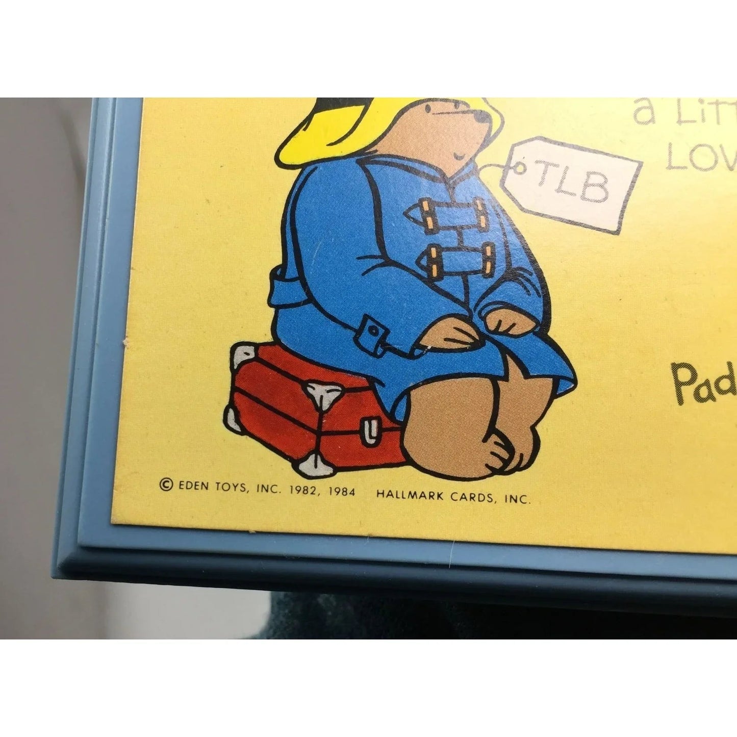 ''Everyone needs a little tender loving bear'' Paddington Bear Hallmark Plaque - Hallmark - Signage - A+ Stuff