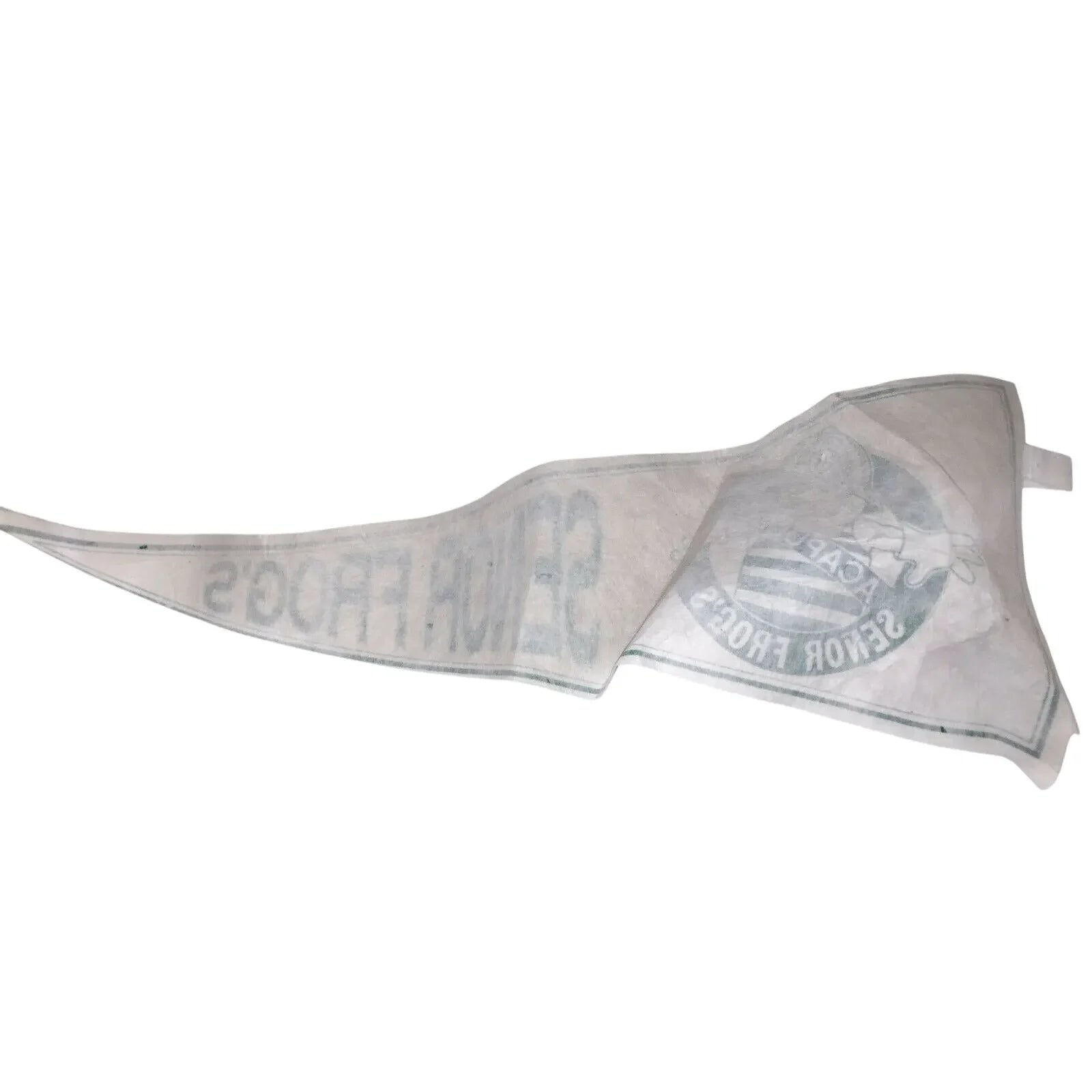 Senor Frogs Bar Acapulco White and Green Bar Souvenir Pennant  - Vintage A+ Stuff