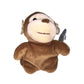 Cuddle Wit Brown and Beige Monkey Stuffed Animal Plush Toy- with tags