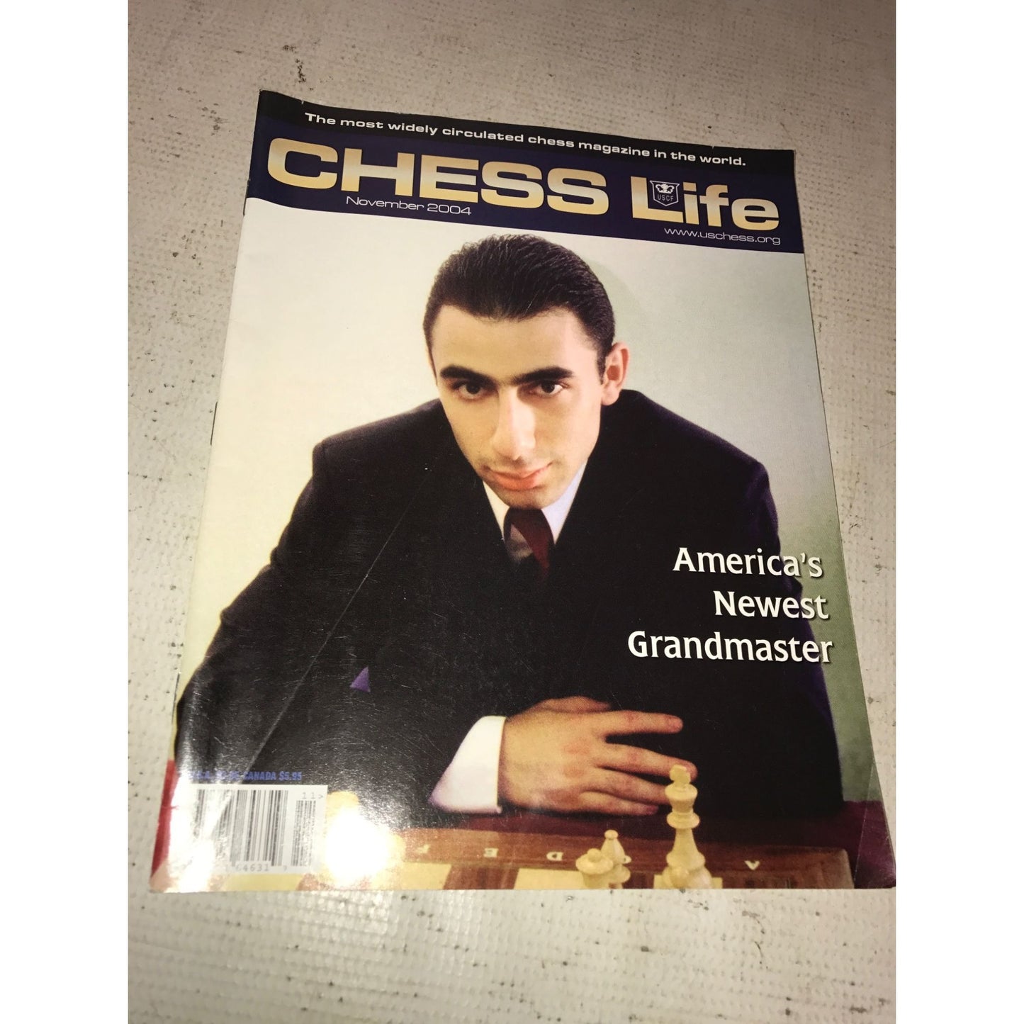 Vintage Bundle of 4 Chess Life Magazines- May, June, July 2002 and Nov. 2004