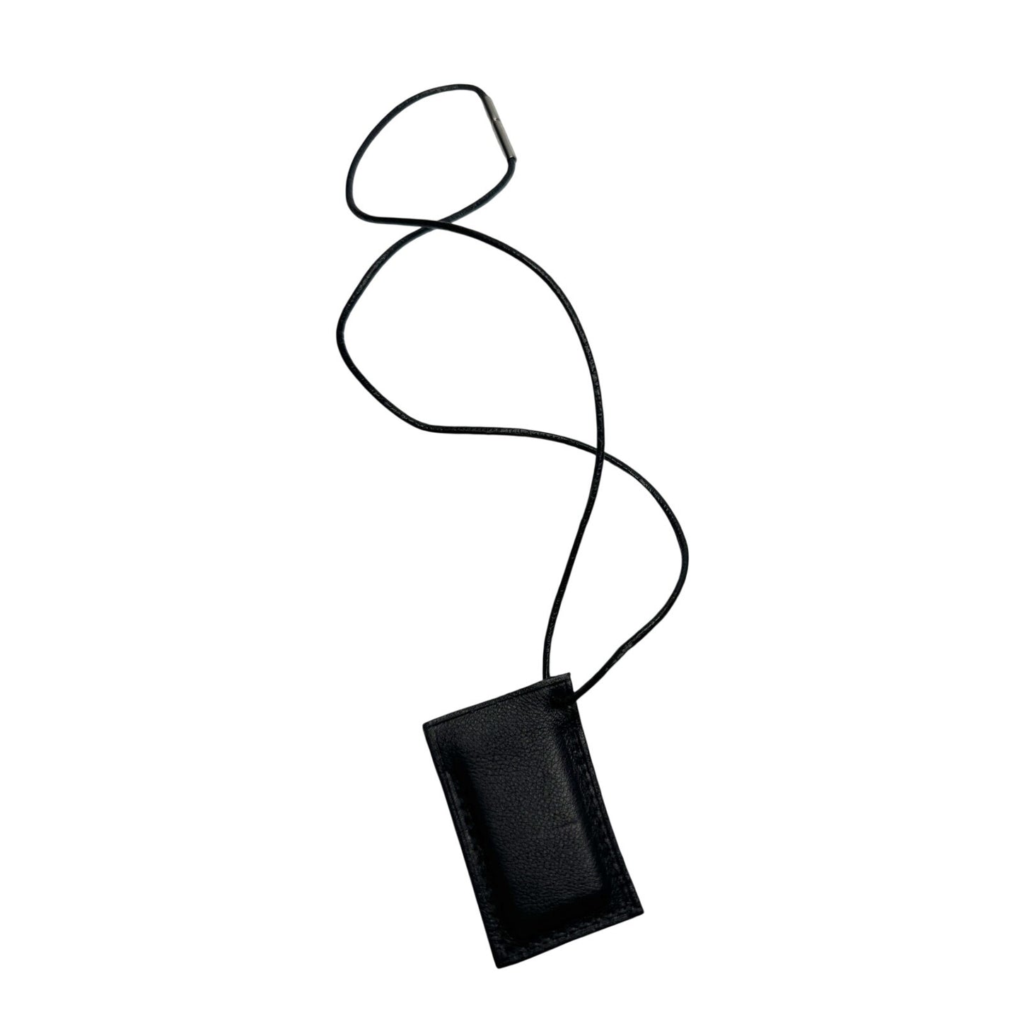 Hermes Leather Cord "AMOUR" (Top Only) Symbols Pendant