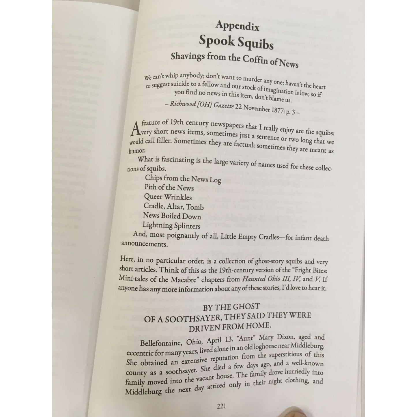 The Face in the Window: Haunting Ohio Tales Paperback book by Chris Woodyard