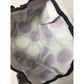 Women's Thirty-One Black, Gray, White Polka Dotted Mini Tote/ Shower Caddy