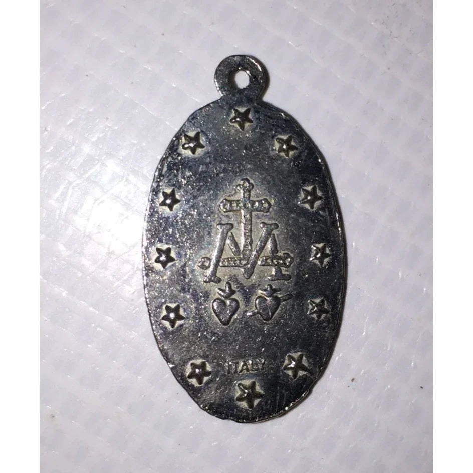 Holy Mother Religious pendant - Mary Conceived without sin - pray for us without recourse to thee - A+ Stuff