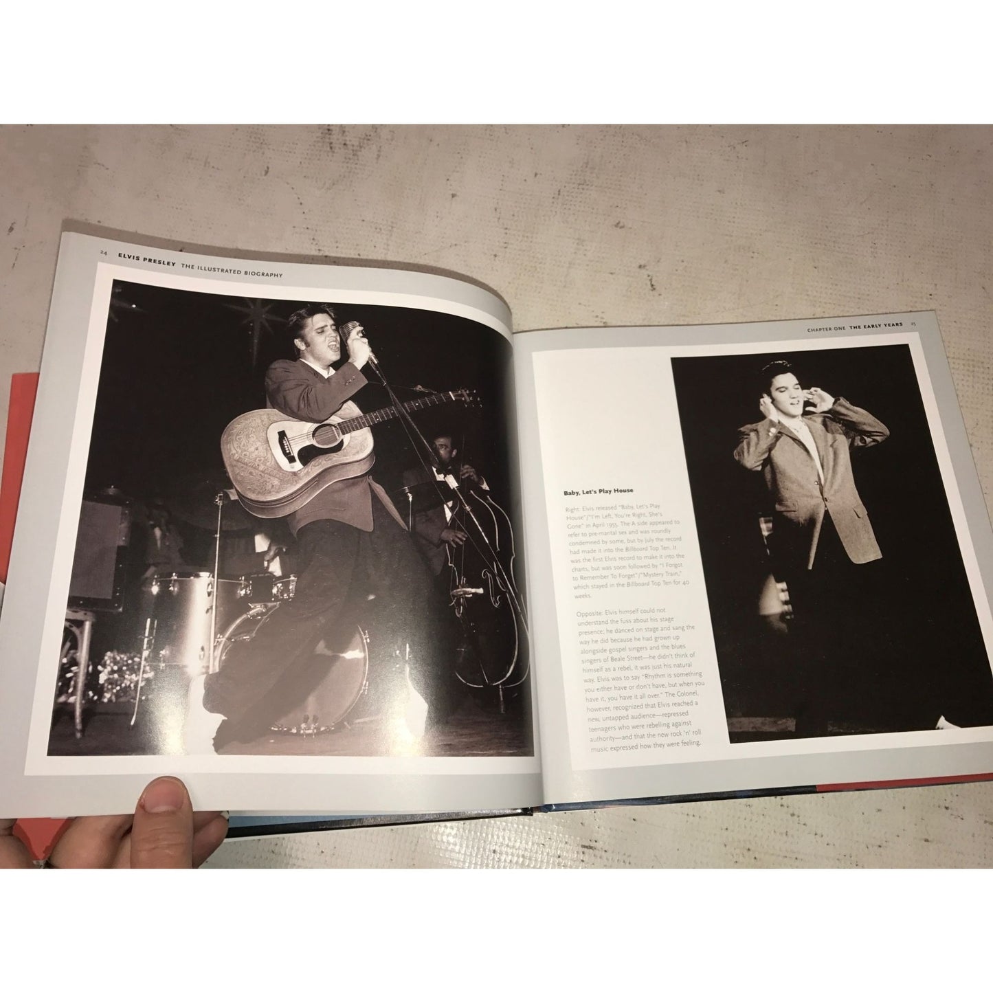 Classic, Rare and Unseen Elvis The Illustrated Biography Book by Marie Clayton