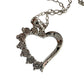 Beautiful Heart Necklace - Illusion Set Diamond Accent