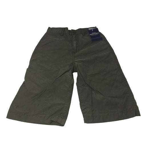 Genuine Sonoma Jean Company Classic Boys Olive Green Shorts Size 10s