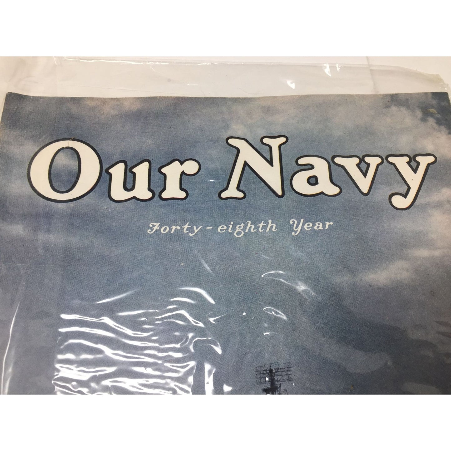 Our Navy Forty-Eighth Year First of January, 1946 Vintage Magazine