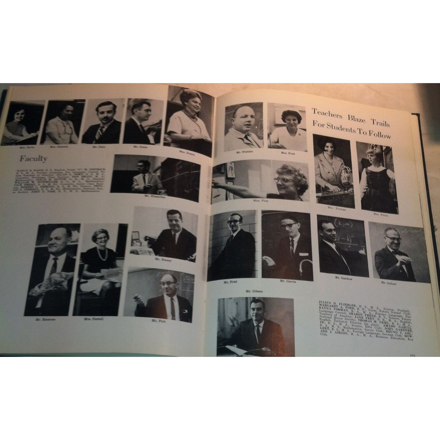 Vintage 1970 Arlington Heights High School Yearbook with Autographs / Signatures