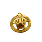 Gianni Versace Medusa Gold Plated Clip-On Earrings