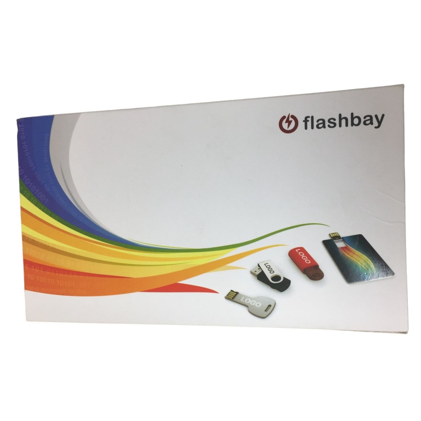 Flashbay Custom Flash Drives Samples in Box- HSBC, Rentokil Initial, Bourjois Paris, etc