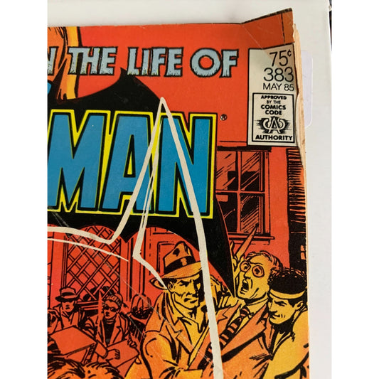 Vintage May 1985 "A Night in The life of Bat Man" Magazine Comic Book