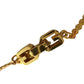 Givenchy Gold Tone Chain Bracelet