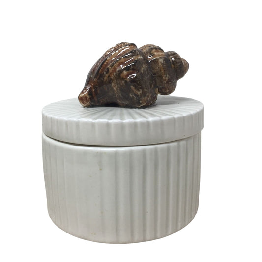 Vintage Fitz and Floyd Seashell Design Trinket Box