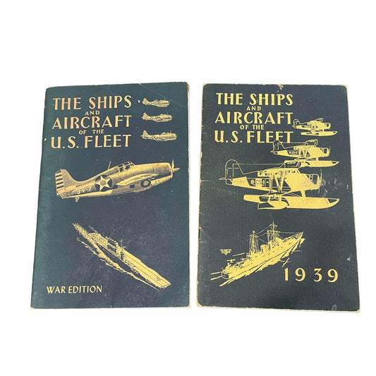 The Ships and Aircraft of The U.S. Fleet War Edition/1939 (2 Vintage Books)