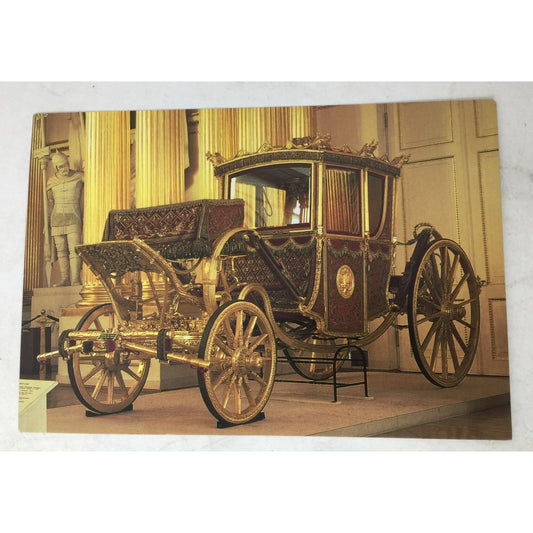 Nicholas & Alexandra Coronation Carriage Collectible Post Card