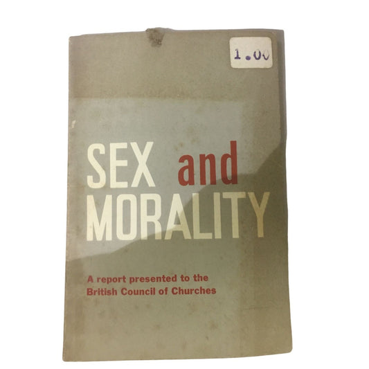 Sex and Morality Paperback book- SCM Press