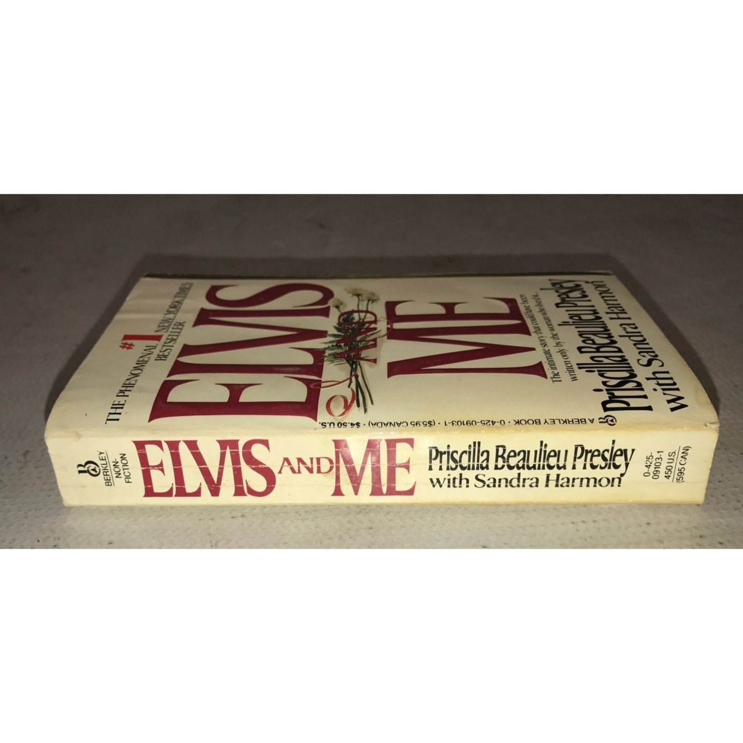 ELVIS AND ME Book- PRISCILLA PRESLEY with Sandra Harmon