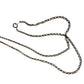 Louis Vuitton Dog Tag Style Pendant Necklace with Dust Bag