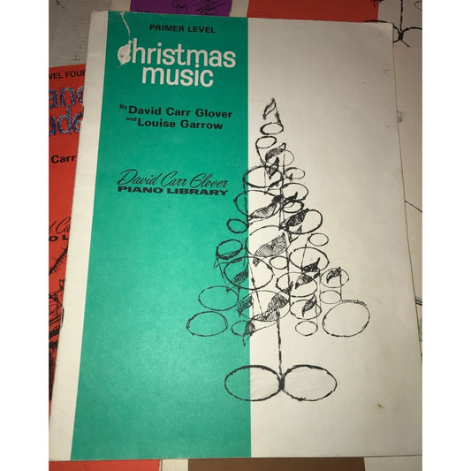 Vintage Piano Sheet Music (Primer Level, Level 3-4) Christmas Music/Piano Student