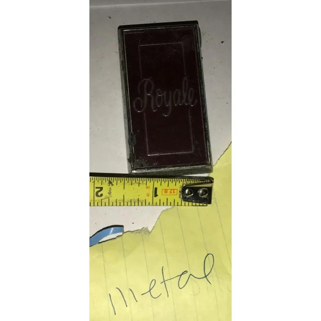 Royale Rectangular Metal Auto Patch/Emblem - A+ Stuff
