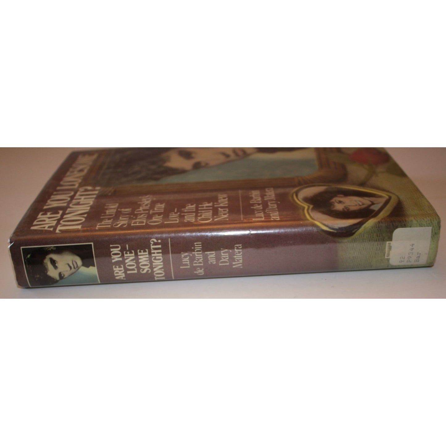 Elvis Presley ARE YOU LONESOME TONIGHT? Hardcover book by Lucy de Barbin/Dary Matera