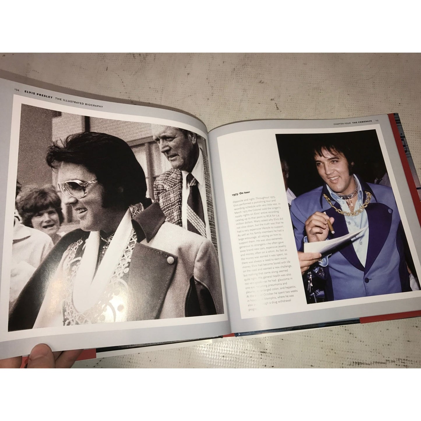 Classic, Rare and Unseen Elvis The Illustrated Biography Book by Marie Clayton