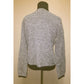 Talbots Size Small Cardigan Sweater Grey/Black with Buttons