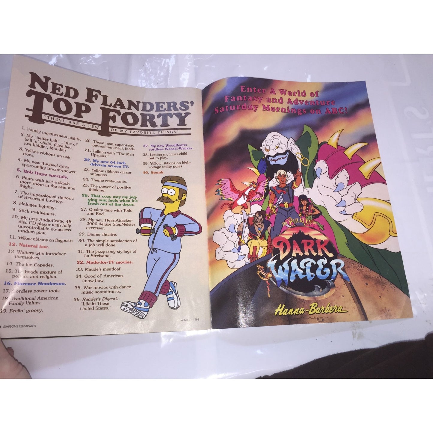 Vintage Winter 1992 Simpsons Illustrated Magazine- Matt Groening