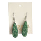 Kinsley Armelle Druzy Silver Jade Quartz Drop Earrings