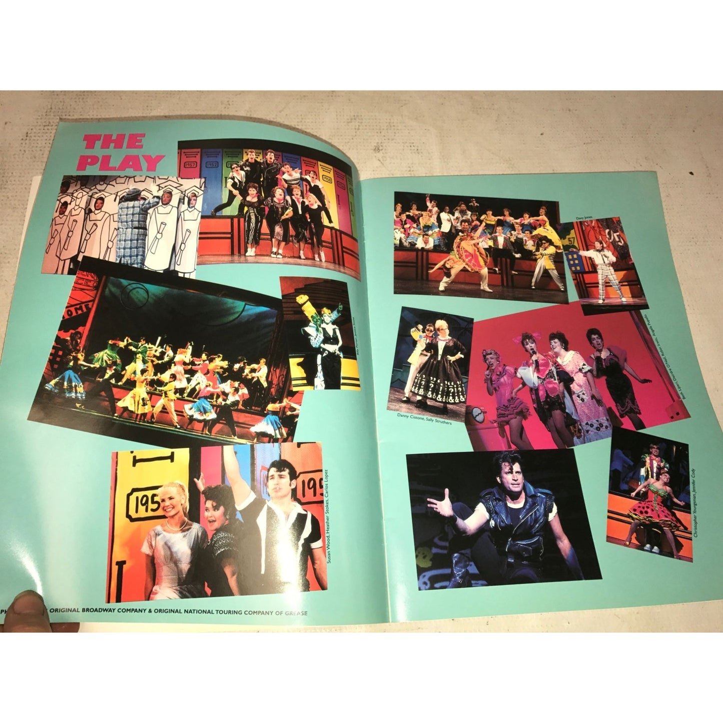 Vintage Theater Musical Program Souvenir - Grease