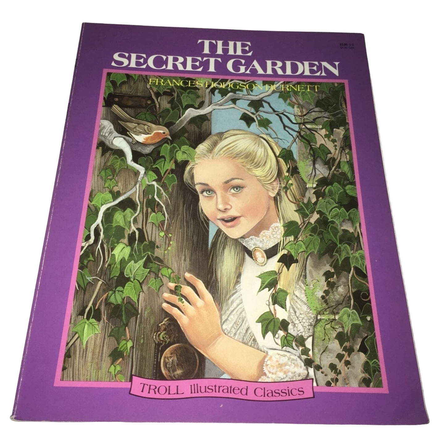 The Secret Garden By Frances Durnett- Troll Illustrated Classics Book