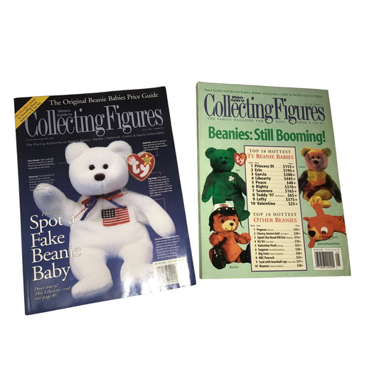 White's Guides to Collecting Figures (2) Vintage Collectible Magazines (May/July 1998)