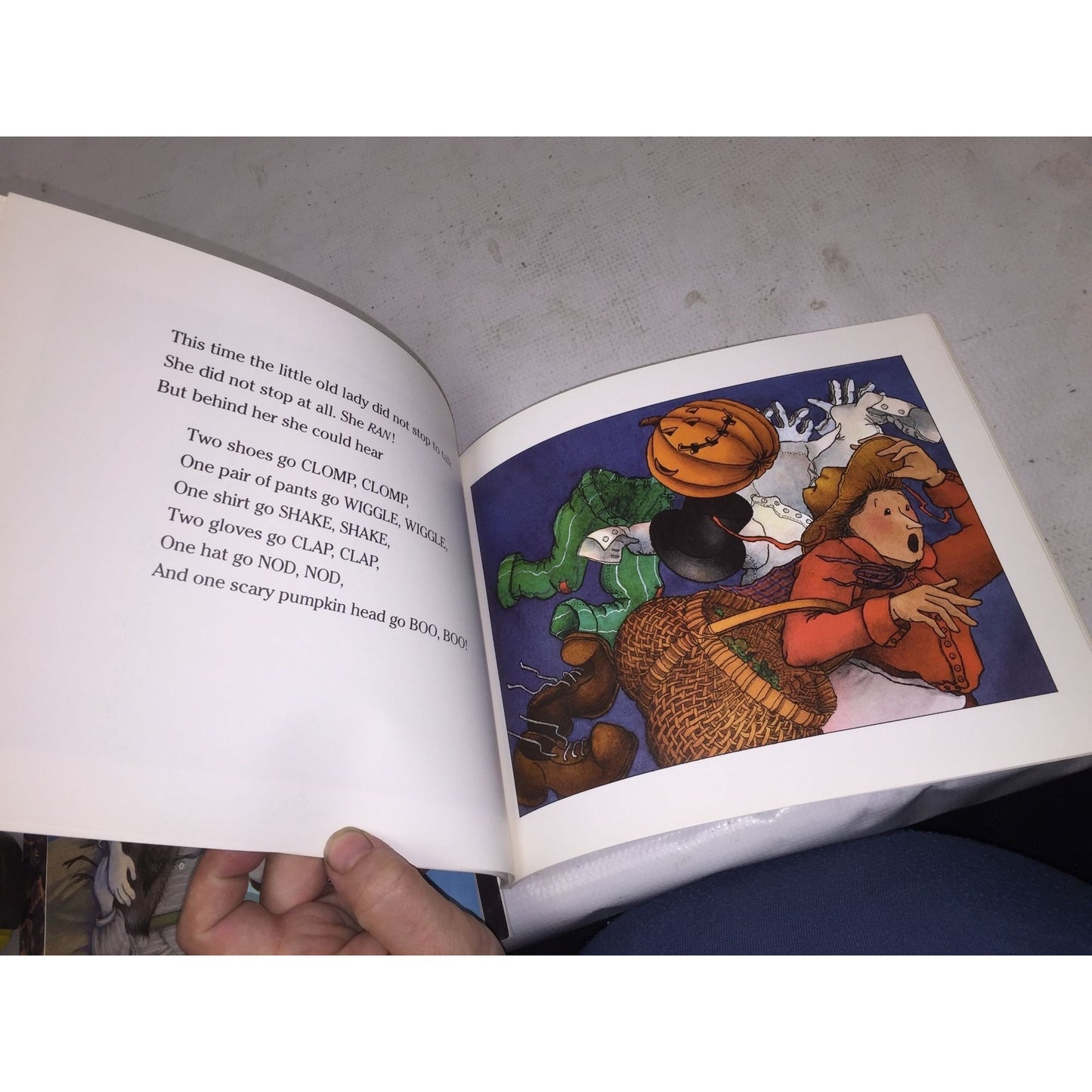 The Little Old Lady Who Was Not Afraid of Anything Halloween Book for Kids Linda Williams