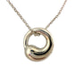 Tiffany & Co Elsa Peretti Eternal Circle Pendant with Necklace in Sterling 14"