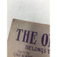 Sheet Music for the Popular Song "The One I Love (Belongs to Somebody Else)" A+ Stuff  A+ Stuff SHEET MUSIC
