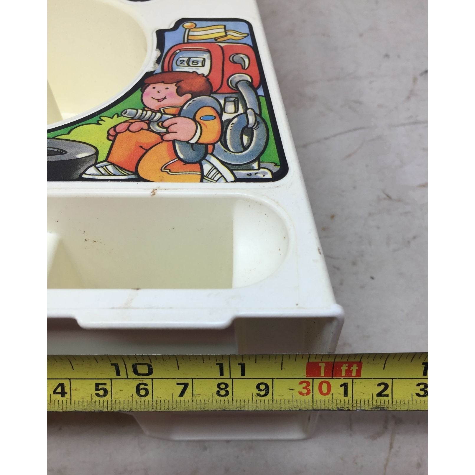 Fisher Price Tumbling Racers 1991 Vertical Race Car Track Fisher Price  A+ Stuff vintage toy