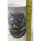 Vintage Nelson McCoy Pottery Nautical Ship Beer Stein Mug with Hinge Lid