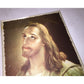 Vintage Religious Easter Blessing Card with Jesus Print on front