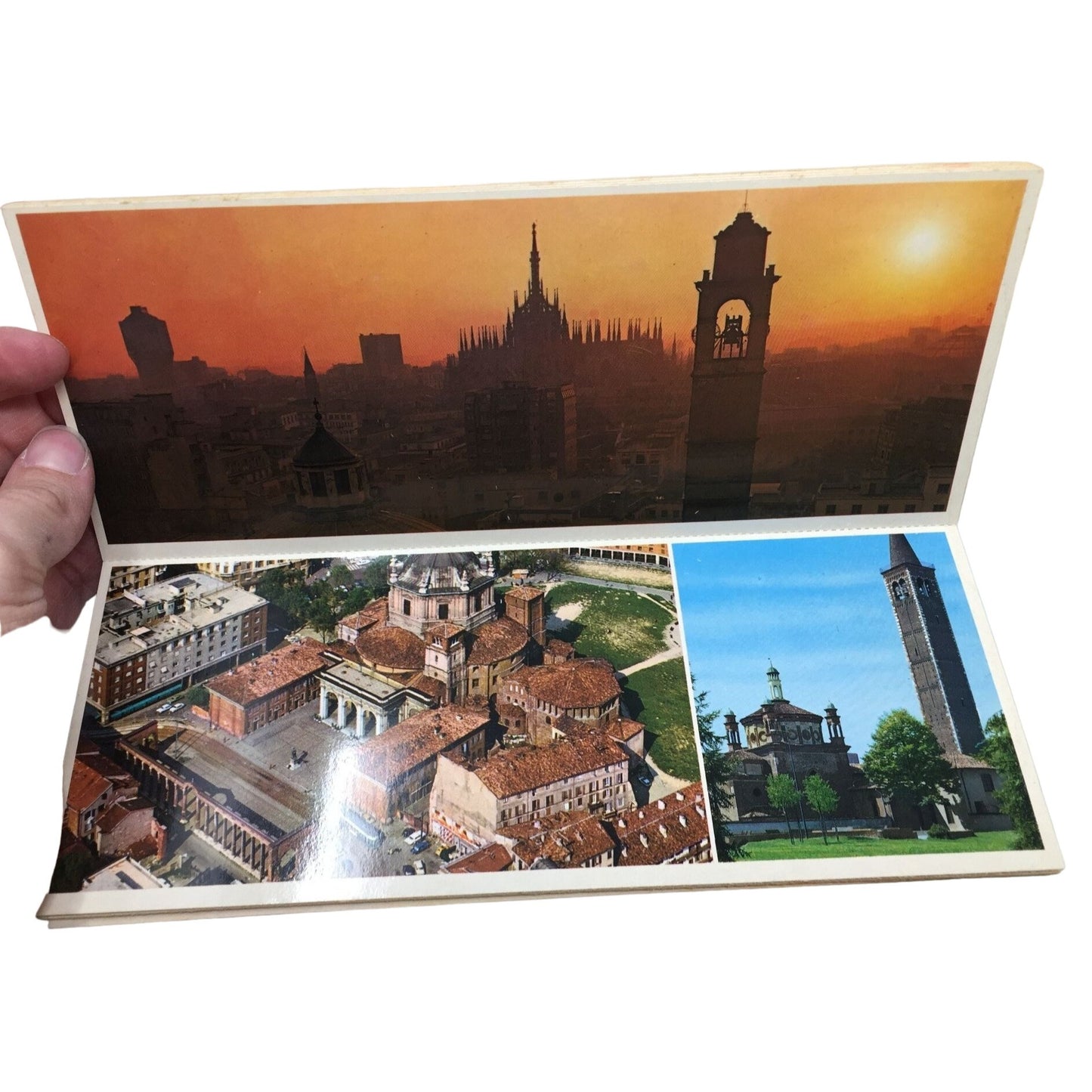 Milano Italy 36 Vedute- View- Ansichten- Vieu- Book of Postcards