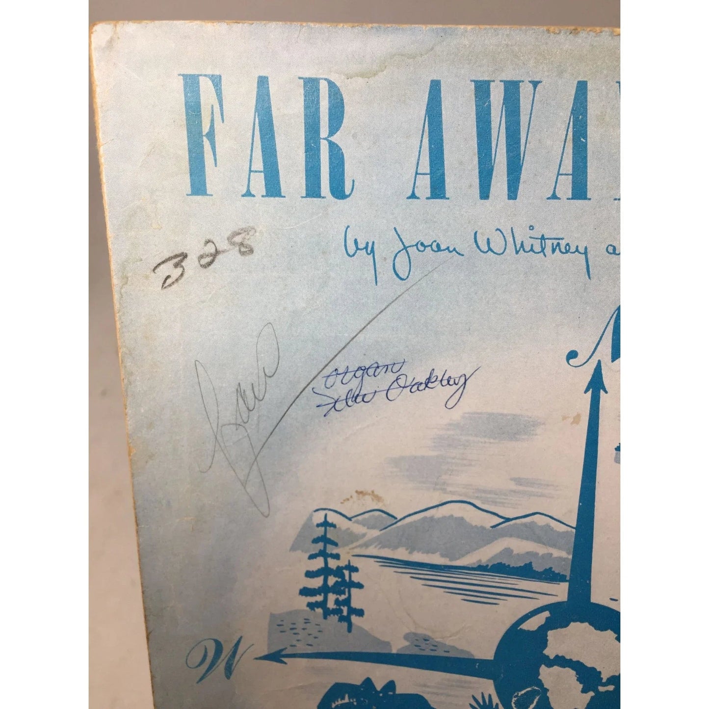 ''Far Away Places'' Vintage Sheet Music Book - A+ Stuff - SHEET MUSIC - A+ Stuff