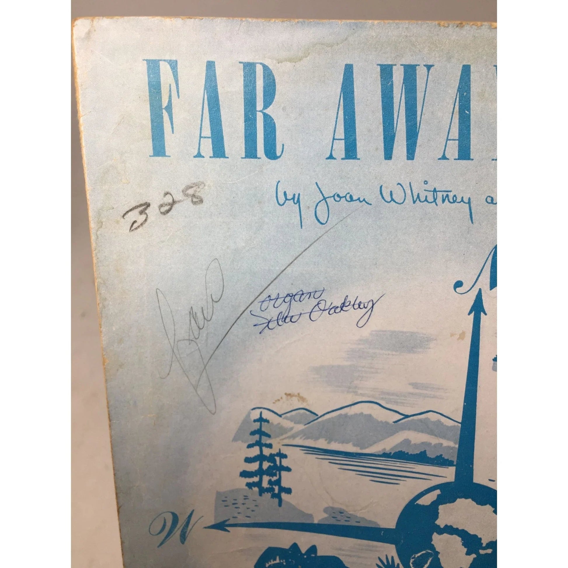 ''Far Away Places'' Vintage Sheet Music Book - A+ Stuff - SHEET MUSIC - A+ Stuff
