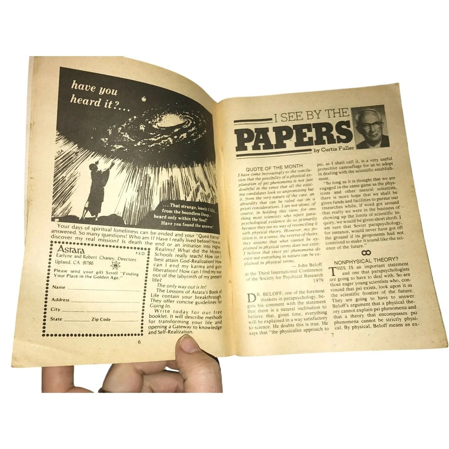 Fate Magazine December 1980 The World's Mysteries Explored UFOs - Fate Magaizne - A+ Stuff